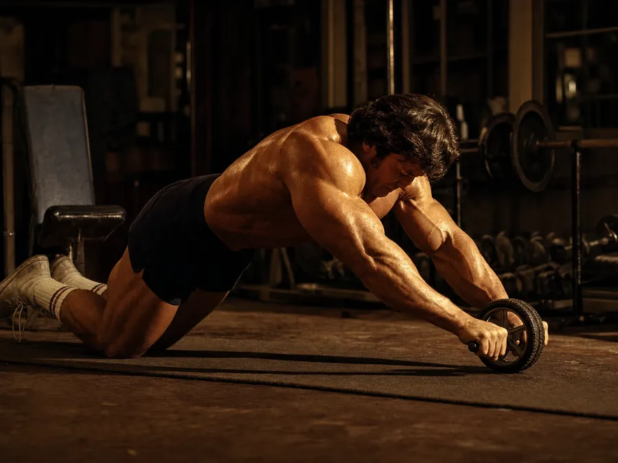 Ab Wheel Rollout