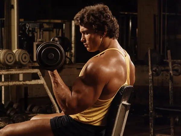Seated Dumbbell Curls