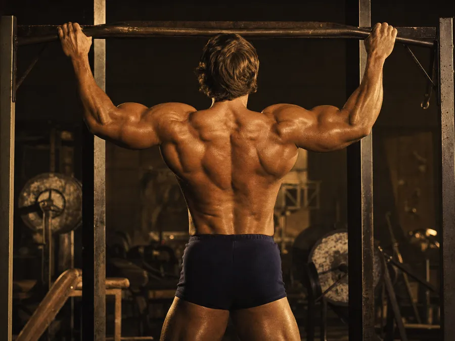 Wide-Grip Chins (Pull-Ups)
